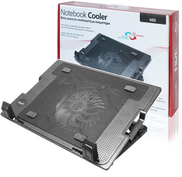 Βάση Φορητού Notebook Cooler Pad M25 HVT Βάση Φορητού Notebook Cooler Pad M25 HVT